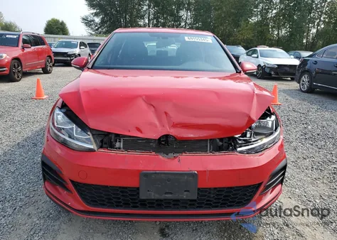 2018 Volkswagen Gti S z USA, uszkodzony, nr VIN 3VW547AUXJM254055